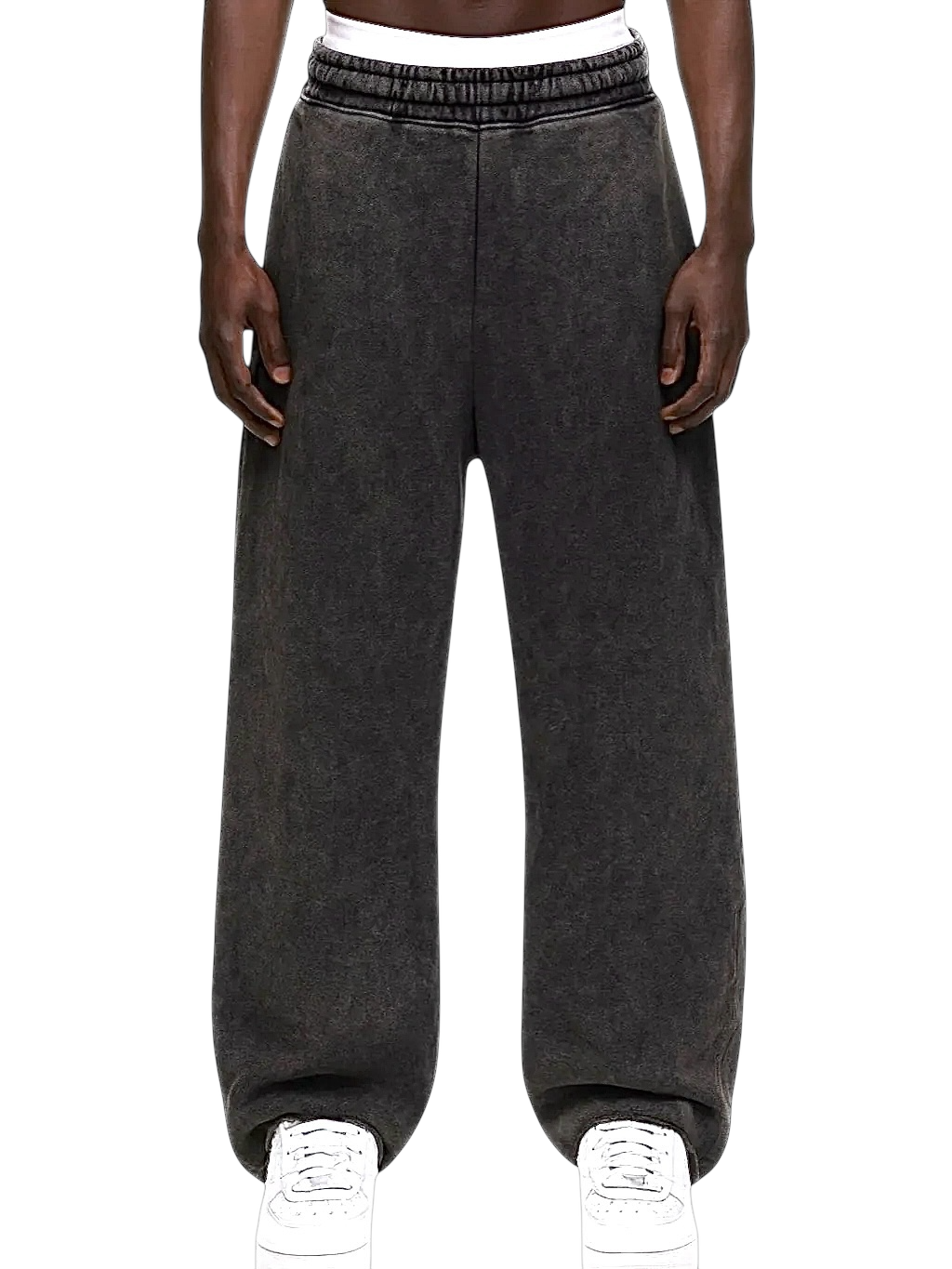 ACID GRAY OVERSIZED PANT