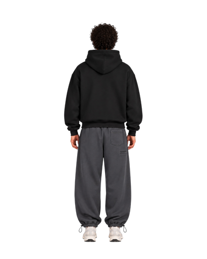 GRAY OVERSIZED SWEATPANTS
