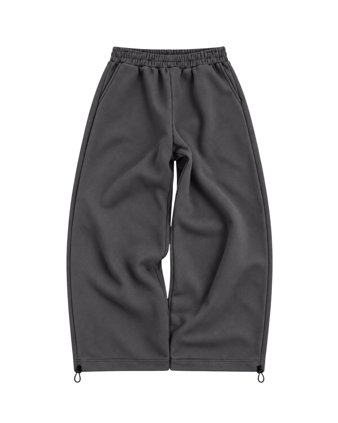 GRAY OVERSIZED SWEATPANTS