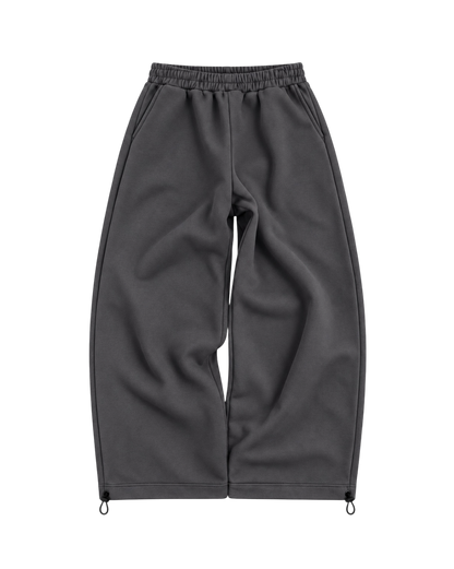 GRAY OVERSIZED SWEATPANTS
