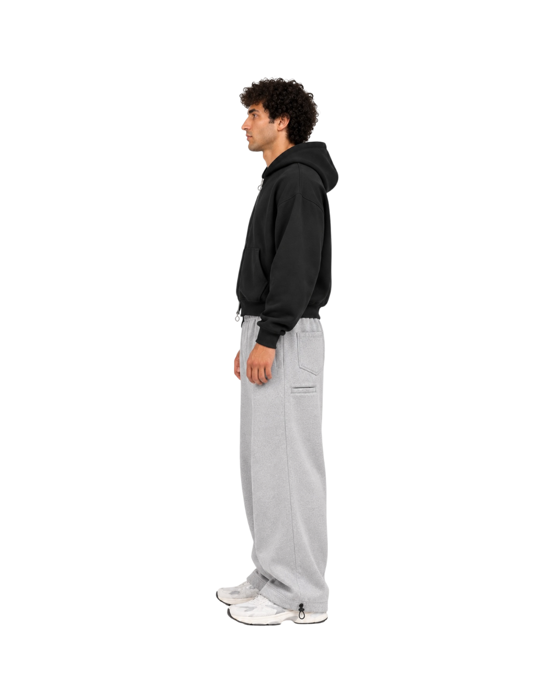 LIGHT CHANET OVERSIZED PANT