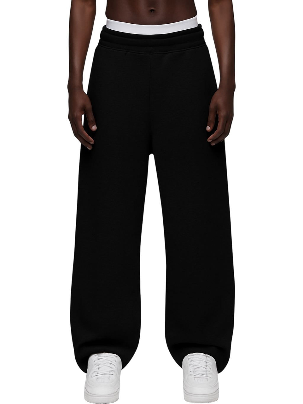 BLACK OVERSIZED PANT