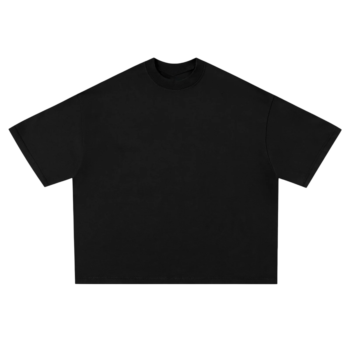 BOXY BLACK TEE