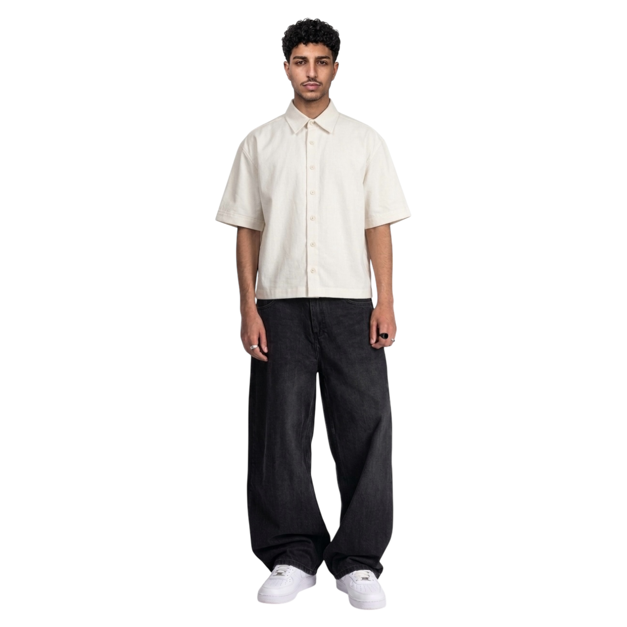 BOXY WHITE SHIRT